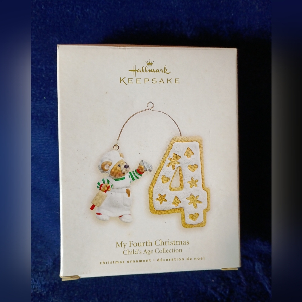 Hallmark Keepsake My Fourth Christmas Ornament